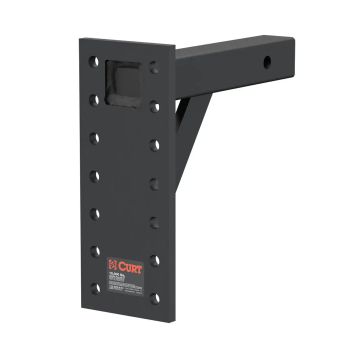 2" x 2" 10K 7 holes 6 positions adjustable pintle mount CURT 2" x 2" 10K 7 holes 6 positions adjustable pintle mount CURT
