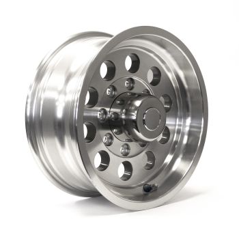 16" x 6" 8 holes 3960 lbs aluminum modular rim and cap 16" x 6" 8 holes 3960 lbs aluminum modular rim and cap