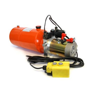 Pompe hydraulique de 2 gallons 12V double-action Pompe hydraulique de 2 gallons 12V double-action