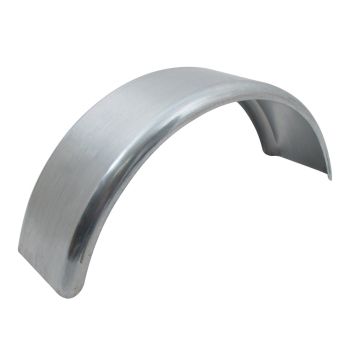 Aile simple 8" x 28" galvanisée 16 GA ronde (jante 13") Aile simple 8" x 28" galvanisée 16 GA ronde (jante 13")