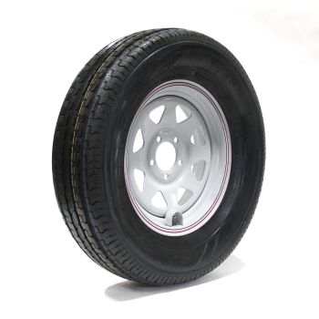 225/75R15 6 ply LRC 2150 lbs radial Sterling tire and 15" 5 holes rally rim with valve protector 225/75R15 6 ply LRC 2150 lbs radial Sterling tire and 15" 5 holes rally rim with valve protector