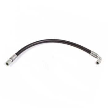 Boyau hydraulique de 20" 1 côté droit et 1 côté 90°