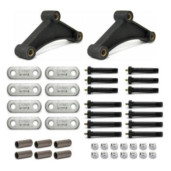 Quincaillerie double 5,5K avec stabilisateur long sans main d'attache HD graissable Quincaillerie double 5,5K avec stabilisateur long sans main d'attache HD graissable