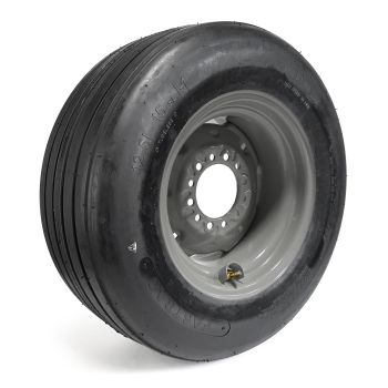 Pneu agricole 12.5L15 12 plis LRF tubeless 3850 lbs 64 km/h Fastrac et jante 15" 6 trous grise Pneu agricole 12.5L15 12 plis LRF tubeless 3850 lbs 64 km/h Fastrac et jante 15" 6 trous grise