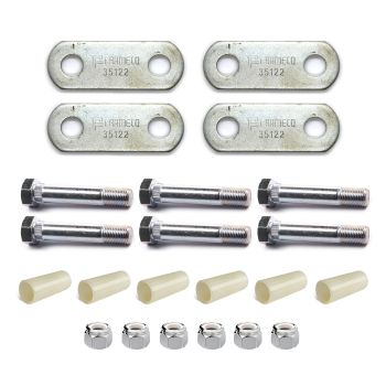 Quincaillerie simple 2K-3,5K avec liens mobiles longs et bushings de nylon sans main d'attache Quincaillerie simple 2K-3,5K avec liens mobiles longs et bushings de nylon sans main d'attache
