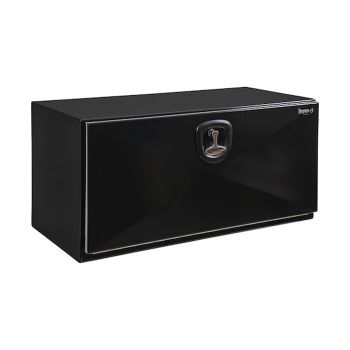 36" x 18" x 18" Pro Series 12GA black steel underbed box BUYERS 36" x 18" x 18" Pro Series 12GA black steel underbed box BUYERS