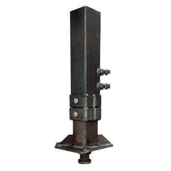 Pivot sellette (king pin) de 40K tube carré RAM