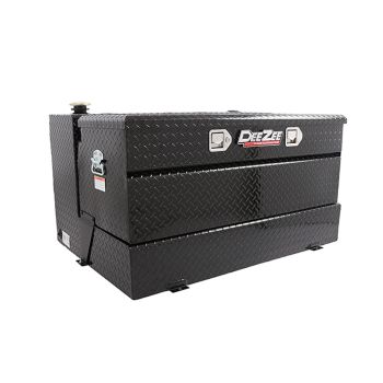 Réservoir diesel et coffre 46 3/4" x 32 3/4" x 25 3/8" 92 gallons aluminium noir DEEZEE
