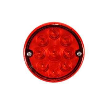 3 3/4" 9 diodes red LED tail light