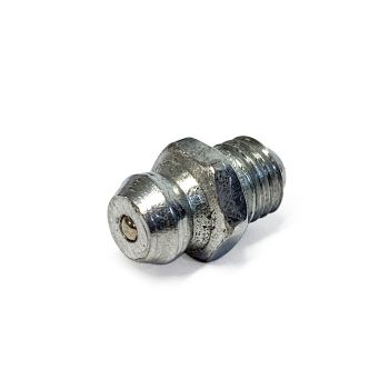 Raccord graisseur zerk 1/4"-28 zinc pour essieu à lames