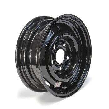 13" x 4.5" 5 holes 1480 lbs black rim