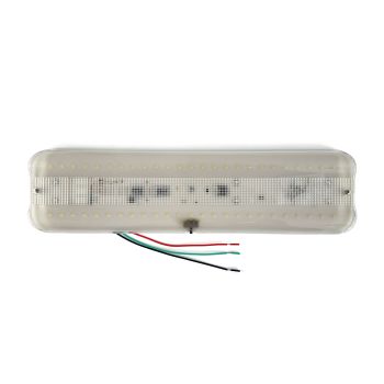 Lumière de plafonnier LED 14" x 3 1/2" claire 50 diodes