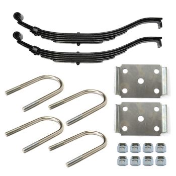 Ensemble de ressorts 7K à glissière 5L 25 1/2" x 2" pour tube 3" bushing 5/8" avec quinc.