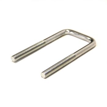 Boulon en U 2" x 4 1/2" carré tige 3/8" Boulon en U 2" x 4 1/2" carré tige 3/8"