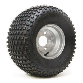 22/11-8 4 ply 340lbs P323 Wanda Hakuba ATV tire and 8" 5 holes galvanized rim 22/11-8 4 ply 340lbs P323 Wanda Hakuba ATV tire and 8" 5 holes galvanized rim