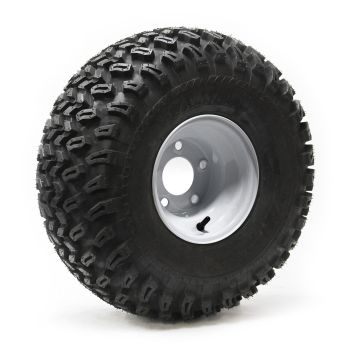 22/11-8 4 ply 1000lbs P334  ATV tire and 8" 5 holes white rim 22/11-8 4 ply 1000lbs P334  ATV tire and 8" 5 holes white rim