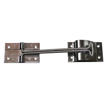 Retenue de porte de 6" en acier inoxydable avec barrure à ressort Retenue de porte de 6" en acier inoxydable avec barrure à ressort
