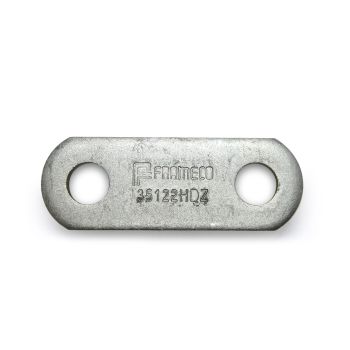 Lien mobile de 2 1/4" x 1/2" court en zinc