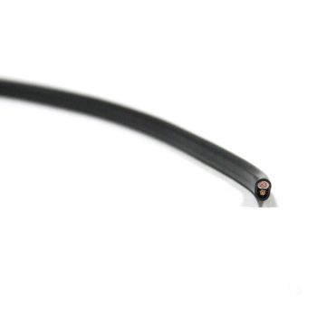 Fil 2 brins 14 GA gainé plate (au pied) TECHSPAN Fil 2 brins 14 GA gainé plate (au pied) TECHSPAN