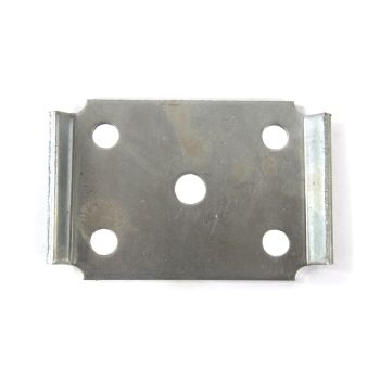 Plaque de fixation de 3" maison mobile pour boulon en U de 1/2" Plaque de fixation de 3" maison mobile pour boulon en U de 1/2"