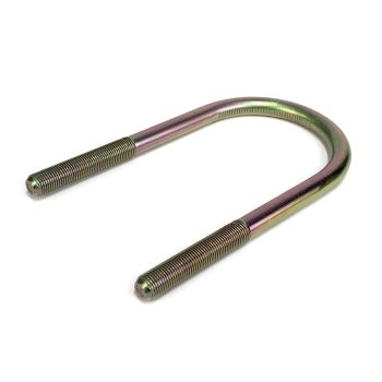 Boulon en U 3" x 6 1/2" rond tige 1/2" Boulon en U 3" x 6 1/2" rond tige 1/2"