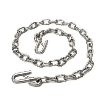 Chaîne de sécurité de 1/4" x 60" 2 crochets à loquet 5,2K RAM Chaîne de sécurité de 1/4" x 60" 2 crochets à loquet 5,2K RAM