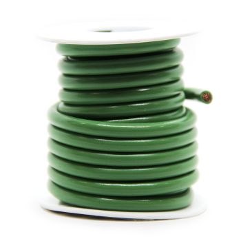 10' 10GA 1-way primary green wire TECHSPAN 10' 10GA 1-way primary green wire TECHSPAN