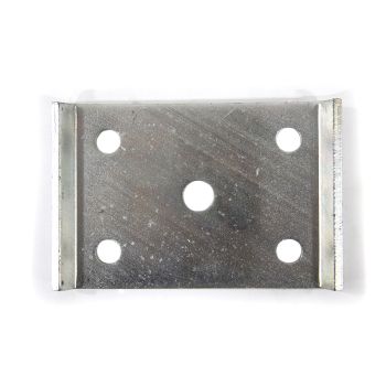Plaque de fixation de 3 1/2" pour boulon en U de 9/16" 8K Plaque de fixation de 3 1/2" pour boulon en U de 9/16" 8K