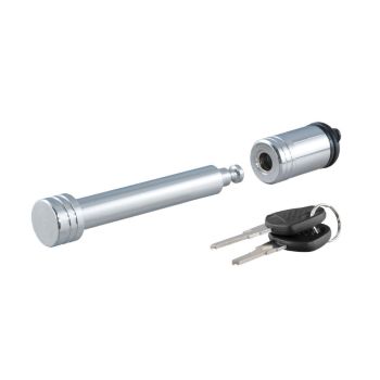 Barrure d'accouplement de 5/8" chrome avec serrure (pour tube 2" et 2 1/2") CURT
