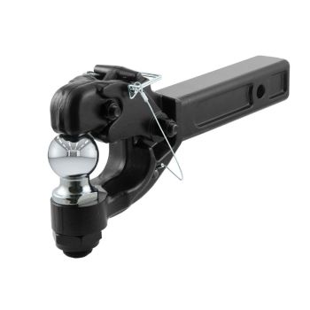 5-ton receiver mount ball and 2" ball and pintle combo CURT 5-ton receiver mount ball and 2" ball and pintle combo CURT
