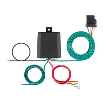 Convertisseur 3 à 2 fils et prise 4 voies 12V 3 ampères CURT