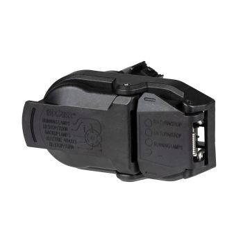 Connecteur à 4 brins et 7 brins OEM à double sortie (auto) CURT Connecteur à 4 brins et 7 brins OEM à double sortie (auto) CURT