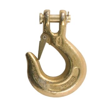 3/8" 18 000lbs grade 42 safety latch clevis hook CURT