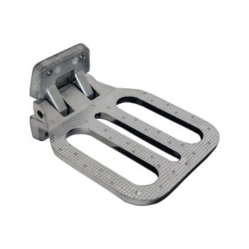 Marchepied 7 1/4" x 6 3/4" escamotable chrome BUYERS Marchepied 7 1/4" x 6 3/4" escamotable chrome BUYERS