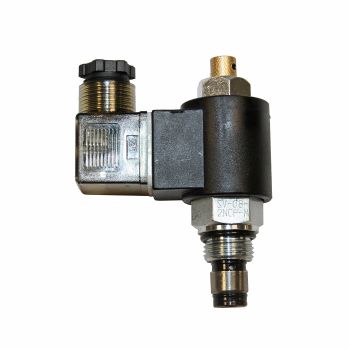 Valve solénoïde avec coil et manuel over rite pour cavité 8mm Valve solénoïde avec coil et manuel over rite pour cavité 8mm