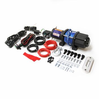 4K electric winch for ATV with wire remote control (50' nylon cable) 4K electric winch for ATV with wire remote control (50' nylon cable)