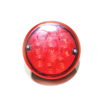 Lumière de position LED de 3 3/4" rouge 9 diodes Lumière de position LED de 3 3/4" rouge 9 diodes