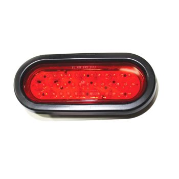 Lumière de position LED de 6 1/2" x 2 1/4" rouge 40 diodes Lumière de position LED de 6 1/2" x 2 1/4" rouge 40 diodes