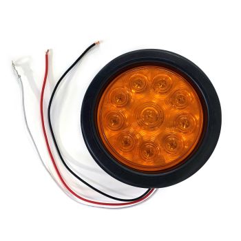 Lumière de position LED de 4" ambre 10 diodes Aren-Lite Lumière de position LED de 4" ambre 10 diodes Aren-Lite