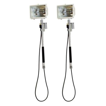 500W clip-on trailer light (2) 500W clip-on trailer light (2)