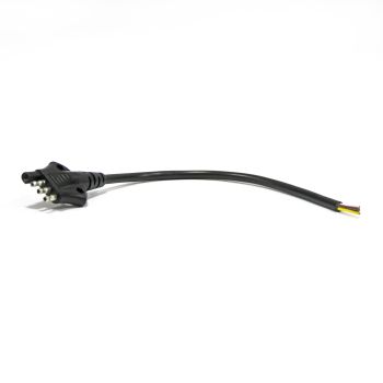 Connecteur plat 4 brins et fil HD 12" (remorque) SMARTOW