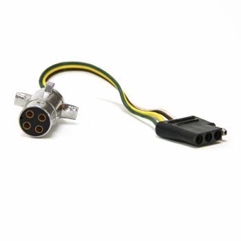 Adaptateur à 4 brins ronds (auto) à 4 brins plats (remorque) SMARTOW Adaptateur à 4 brins ronds (auto) à 4 brins plats (remorque) SMARTOW