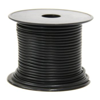 Fil à 1 brin 16 GA noir 100' SMARTOW